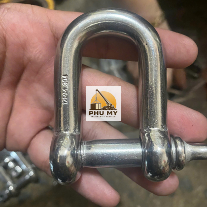 Ma Ní Thẳng Inox 10MM (Dee Shackle Stainless Steel) | Chống Gỉ