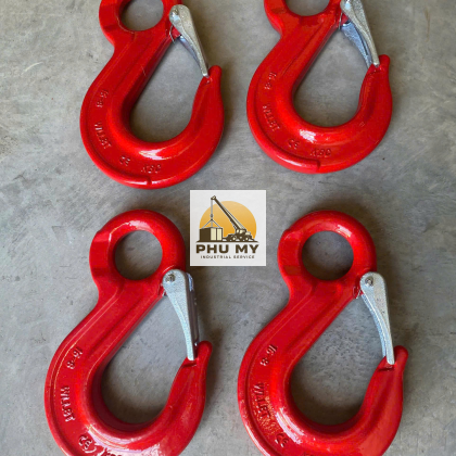 Móc Cẩu (Lifting Hooks) Có Chốt An Toàn