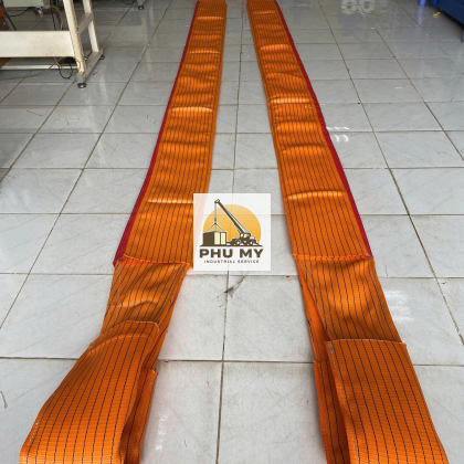 Dây Cáp Vải Dẹt 23 (2 Mắt-30 Tấn) 