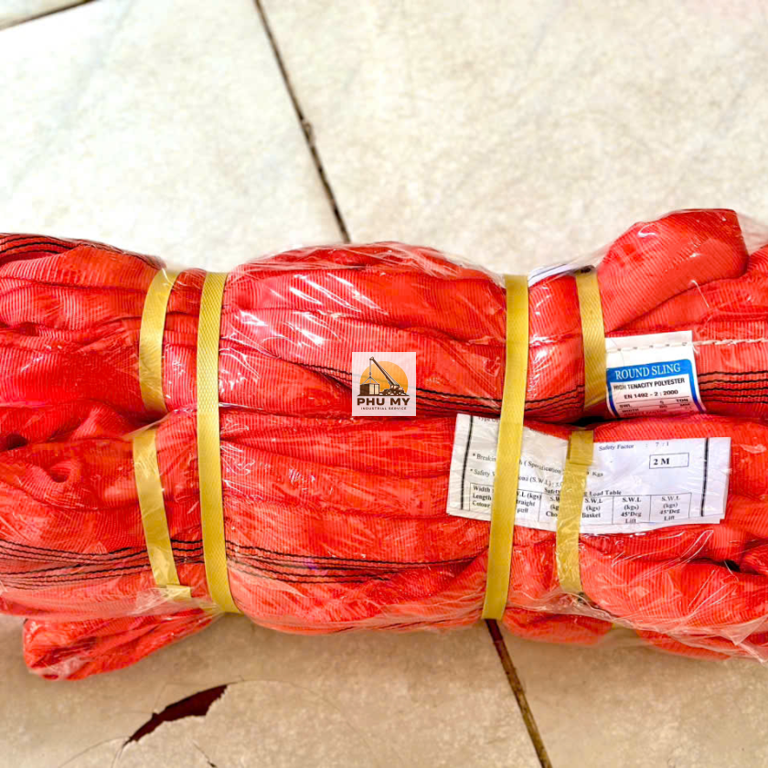 Dây Cáp Vải Vòng Tròn 5 Tấn | Round Sling