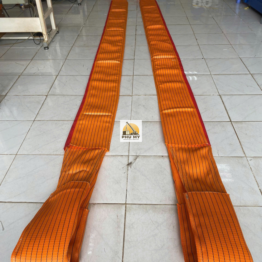 Dây Cáp Vải Dẹt 23 (2 Mắt-30 Tấn) 