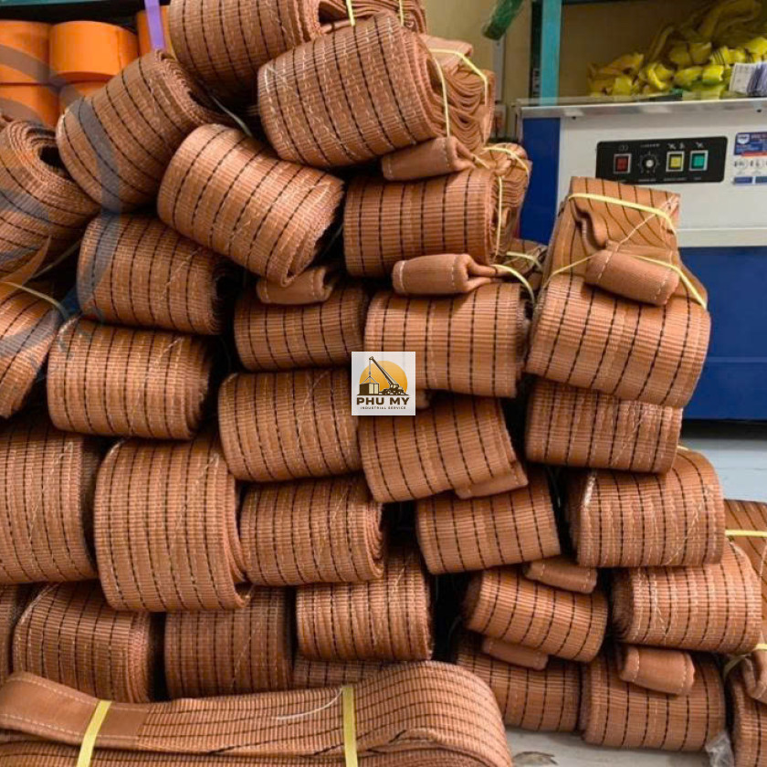 Dây Cáp Vải Dẹt 6 Tấn 2 Mắt (6 m) 