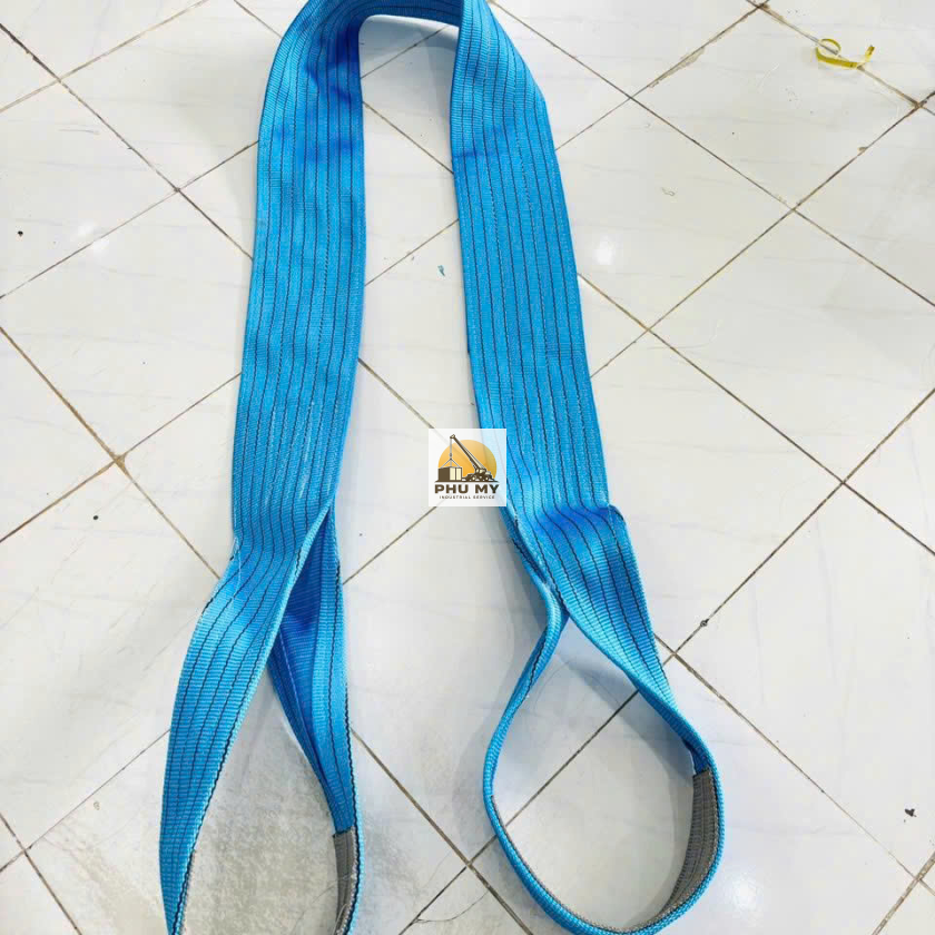 Dây Cáp Vải Dẹt 8 Tấn 2 Mắt 